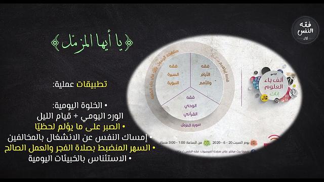 خمسة تطبيقات نفسية عملية من سورة المزّمّل