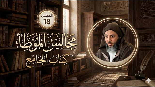 مجالس الموطأ - 18- كتاب الجامع - باب ما جاء في وباء المَدِينة - الشيخ سعيد الكملي