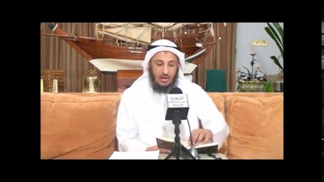 فضيلة الشيخ عثمان الخميس إذ يقول لصاحبه الجزء الثاني