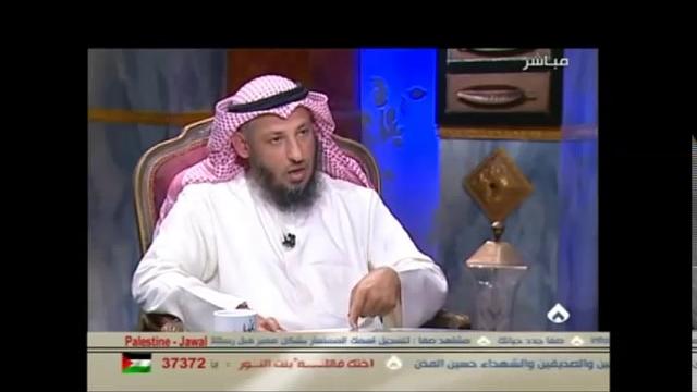 عثمان الخميس تررد المرجع الشيعي محمد حسين فضل الله