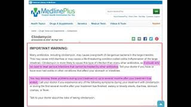 Clindamycin, Quinupristin, Linezolid