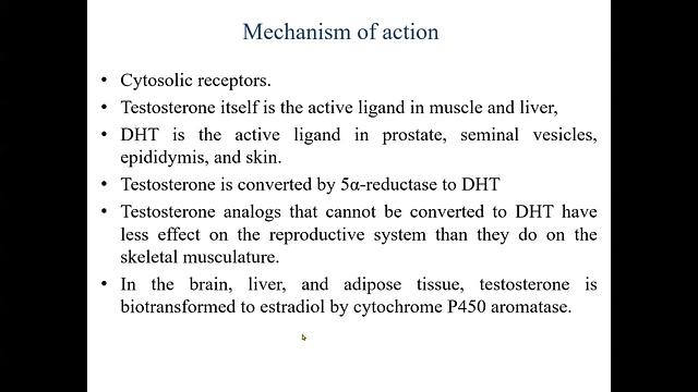 Gonadal Hormones and Antagonists 5-Androgens