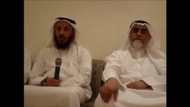 تهنئة لفضيلة الشيخ عثمان الخميس لأخينا أبي عمر