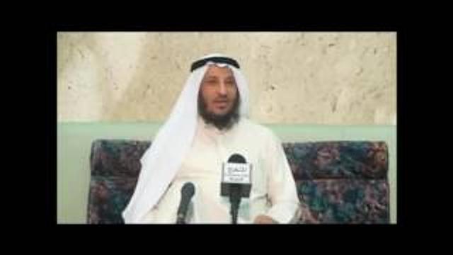 الشيخ عثمان الخميس كلمة وطرفه في الإسبال