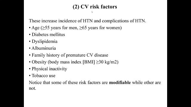 HTN6-Cardiovascular risk factors