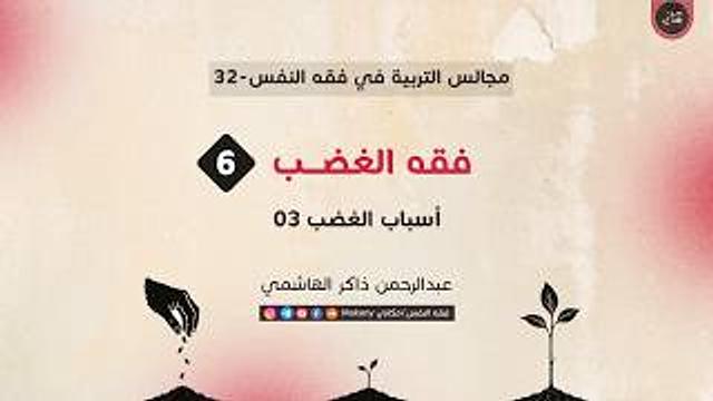 فقه الغضب 06 | الأسباب 03