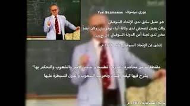 سياسة تدمير الشعوب - يوري بيزمنوف